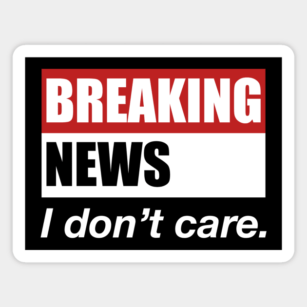 BREAKING NEWS Magnet by Existential's Store